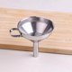 thumbnail image 2 of Less Steel Funnels With For Transferring Fluid Dry Ingredients, 2 of 2