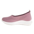 thumbnail image 5 of Sail Ladies Comfort Casual Flats Knit Shoes, Pink      , 9, 5 of 7