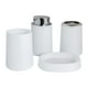 thumbnail image 1 of Juego de accesorios de baño, dispensador de jabón para encimera, vaso decorativo recargable para cepillo de para baño y hogar, para encimera,, 1 of 7