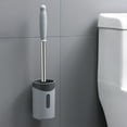 thumbnail image 1 of Xihbxyly Cepillo para Inodoro, Cerdas Resistentes para Una Limpieza Eficiente, Mango Ergonómico para Mayor Comodidad, Base Robusta para Mayor Estabilidad, Esencial para El Baño, Limpieza Integral, Ta, 1 of 6