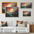 thumbnail image 4 of Designart "Storm Brewing II" City Futuristis Wall Art Print, 4 of 5
