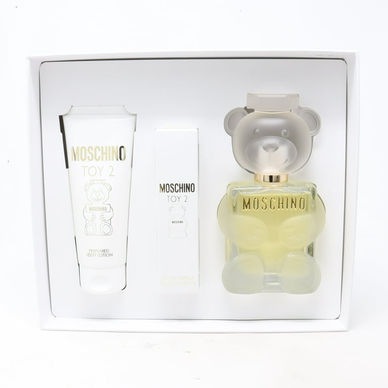 MOSCHINO TOY 2 by Moschino 3 PIECE GIFT SET - 3.4 OZ EAU DE PARFUM