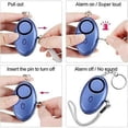 thumbnail image 3 of Alarma de personal, 5 puertas x 130Db, alarma de emergencia, alarma antiinvasión con linterna, con luz, adecuada para mujeres, niños, ancianos., 3 of 4