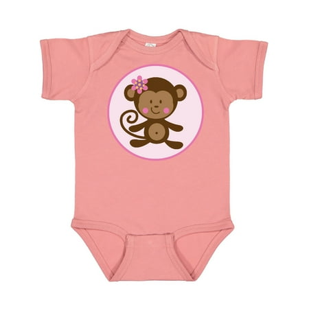 

Inktastic Monkey Girl Gift Baby Girl Bodysuit