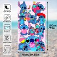 thumbnail image 3 of RHAFAYRE Microfiber Quick Dry Beach Towel, Printing Towel, Sandless Towel, Super Absorbent Towel for Fitness, Yoga, Sauna 150x75 CM, 3 of 5