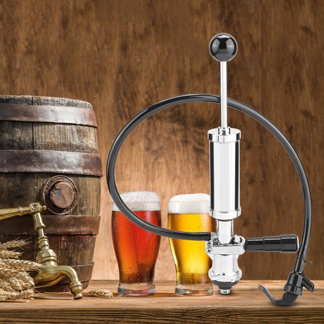 Bomba para grifo de barril para bebidas 4 pulgadas grifo para picnic bomba para fiestas bomba para grifo para barril de bebidas resistente con gatillo de compresión para Anggrek Otros