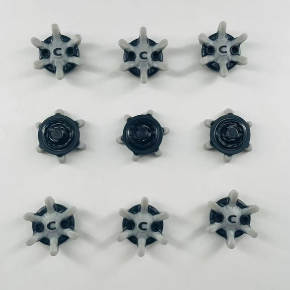 20Pcs Golf Shoe Spikes Replacement Cleats Pin Fast Twists Turn Screw Studs Nonslip Golf Shoes Pin Easy to Use