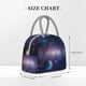 thumbnail image 2 of Fotbe Planets Stars And Galaxies1 Bolsa de Almuerzo con Estampado, Lonchera Aislada, Contenedor de Comida Reutilizable Tipo Cooler a Prueba de Fugas, 2 of 6