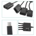 thumbnail image 5 of Bearachild Teléfono inteligente Micro USB Hub 4 puertos teclado lector de tarjetas disco duro u-disk adaptador conector accesorios con Cables de audio/vídeo, 5 of 5