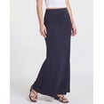 thumbnail image 2 of Real Essentials 3 Pack: Women's Ultra-Soft Flowy Maxi High Waisted Long Skirts (Available in Plus Size), 2 of 7