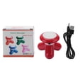 thumbnail image 2 of Electric Handheld Massager, Portable Colors USB Mini Electric Handled  Vibrating Massager Neck Full Body Massage, 2 of 8