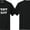 Black Front Only, variant on Men's Event Staff Tee NR, Front Only, Pink, 3XL