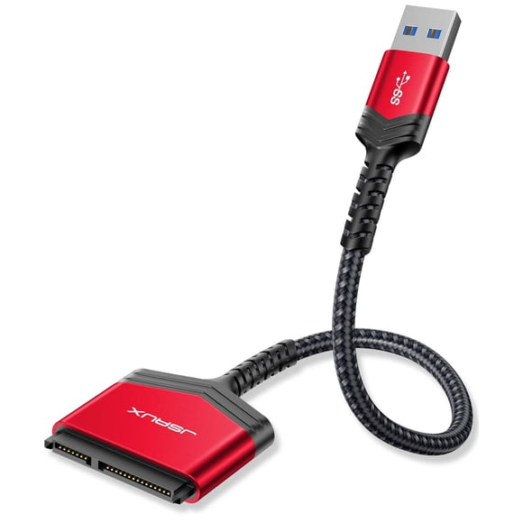 Adaptador de cable SATA a USB A 3.0 para HDD/SSD SATA III de 2,5»