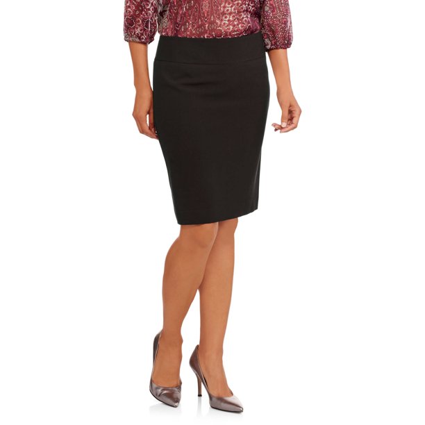 Women's Career Suit Skirt, New Updated Fit - Walmart.com