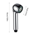 thumbnail image 3 of Qocolhg Shower Head with Handheld, Boosting Showerhead Household Large Panel Bathroom Coarse Hole Showerhead Handheld Shower Set, Bathroom Shower Head, 3 of 6