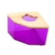 thumbnail image 4 of Bañera de arena para hámster, contenedor de baño de arena, inodoro acrílico fácil de limpiar para hámster. Violeta, 4 of 9