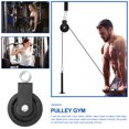 thumbnail image 2 of Pulley System Gym Fitness Equipment Aluminum Alloy Cable Wall Poleas Wheel for Machine, 2 of 6