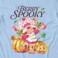 thumbnail image 3 of Strawberry Shortcake Berry Spooky Halloween Jack O Lantern Men's T Shirt (Light Blue, S-XXXL), 3 of 4