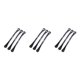 thumbnail image 4 of Advancent 3 Pieces Bicycle Tire Lever Plastic Road Tool Bike Maintenance Bike Bar Pry Opener Cycling Tools Spoon Silver Mountain Curved Type1 NO1, 4 of 6