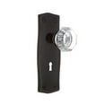 thumbnail image 2 of Nostalgic Warehouse Prawal_Prv_234_Kh Vintage Waldorf Gem Cut Crystal Privacy Door Knob, 2 of 7
