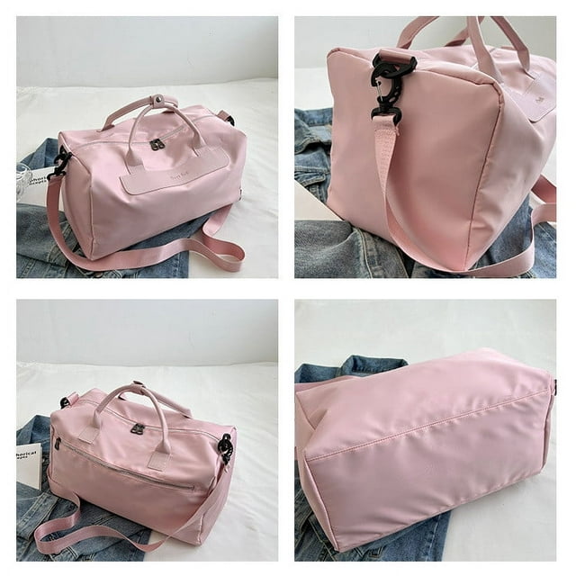 Baúles de almacenamiento, bolsos de viaje para hombre y mujer, de gran capacidad, para gimnasio, equipaje de mano para hombre y mujer, bolso de viaje con compartimento para zapatos, bolso de gimnasio