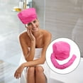 thumbnail image 2 of Hair Drying Cap Bonnet Hood Blow Dryer Attachment Hair Care Tools (Pink), 2 of 7