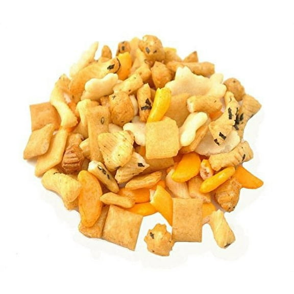 Anna and Sarah Oriental ESF27 Rice Crackers in Resealable Bag, Crunchy & Spicy No Artificial Colors in Resealable Bags, 3 Lbs