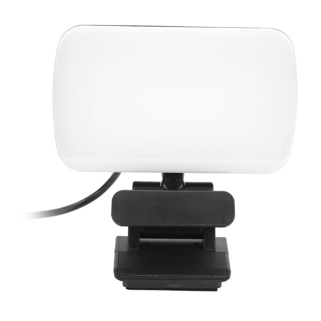 Gupbes Portable Fill Light,Video Conference Lighting 360° Rotatable Head 3 Levels 120 LED Lamp Beads Rechargeable Laptop Webcam Lighting,Video Conference Lighting