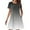 Black, variant on Erwazi Women's Crew Neck Short Sleeve T Shirt Dress Summer Trendy Basic Casual Dresses Swing Flowy Midi Dress with Pockets