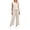 Beige, variant on Tqcoqu Two Piece Sets for Women Casual Travel Vacation Outfits Summer Wide Leg Crop Pants Lounge Sets,Black,Women's S-XXXXXL