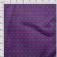 thumbnail image 3 of oneOone Viscose Chiffon Fabric Leaves|Floral & Paisley Block Decor Fabric Printed BTY 42 Inch Wide, 3 of 4