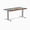 Pheasantwood Blue River / Grey, variant on Desky Resin Hardwood Office Desk - White Ash Emerald River / 48 X 30 Inches / Gray