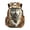 Autumn Gray Wolf Pattern, variant on Lightning Steam Train School Bag with Multi Pockets Adjustable Strap Travel Daypack, Lightweight 17 Inch Bookbag for Back to School Elementary School Daily Use