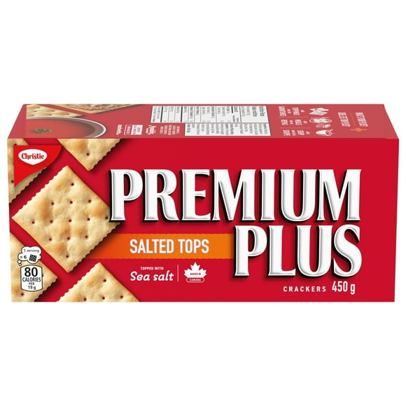 Craquelins Premium Plus Saupoudrés De Sel 450 g