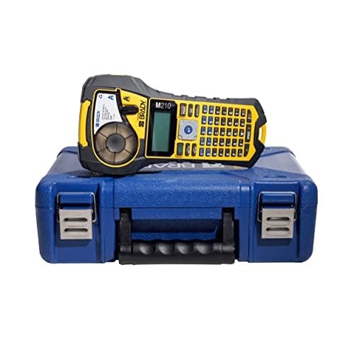 Brady M210 Portable Label Printer Kit Yellow/Black
