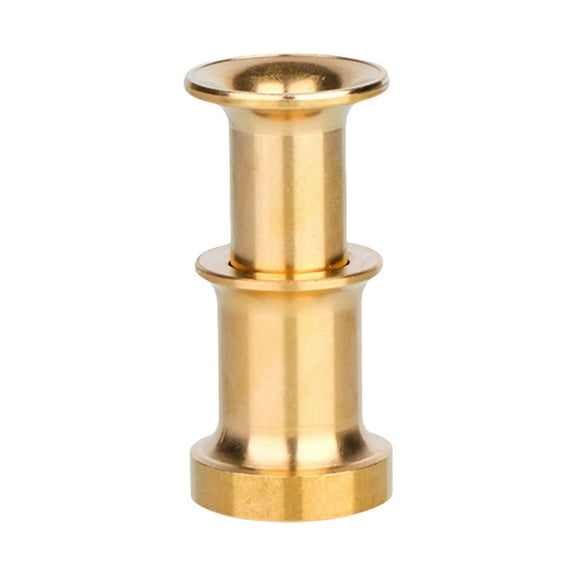 FEAMOS Fly Tying Hair Stacker Brass Hair Stacker Fly Tying Tool Fly Making Fishing Tackle Tool Detachable Fly Tying Accessory