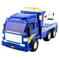 thumbnail image 2 of Big-Daddy Medium Duty Friction Powered Super Police Wrecker Tow Truck Blue Truck Holiday Toy truck, 2 of 4