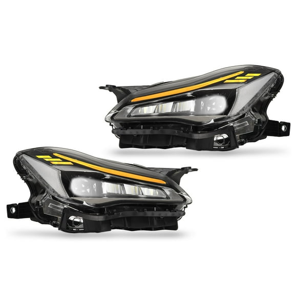 LED Headlight Assembly, Turn 2Pcs DRL Headlight Improved Visibility For Quattroporte M156 2014-2017
