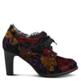 thumbnail image 5 of L`Artiste Pritz Women's Heeled Shootie with Feminine Lace Detailing and Edgy Studded Accents, 5 of 8