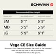 thumbnail image 6 of Schwinn Vega CE Comfort Hybrid Bike, 27.5-Inch Wheel, Medium Frame, 8 Speed, White, 6 of 7