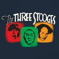 thumbnail image 3 of The Three Stooges Colorful Long Sleeve T-shirt Funny 3 Wise Guys Curly Moe Larry Shemp Classic Retro American Legend, 3 of 7