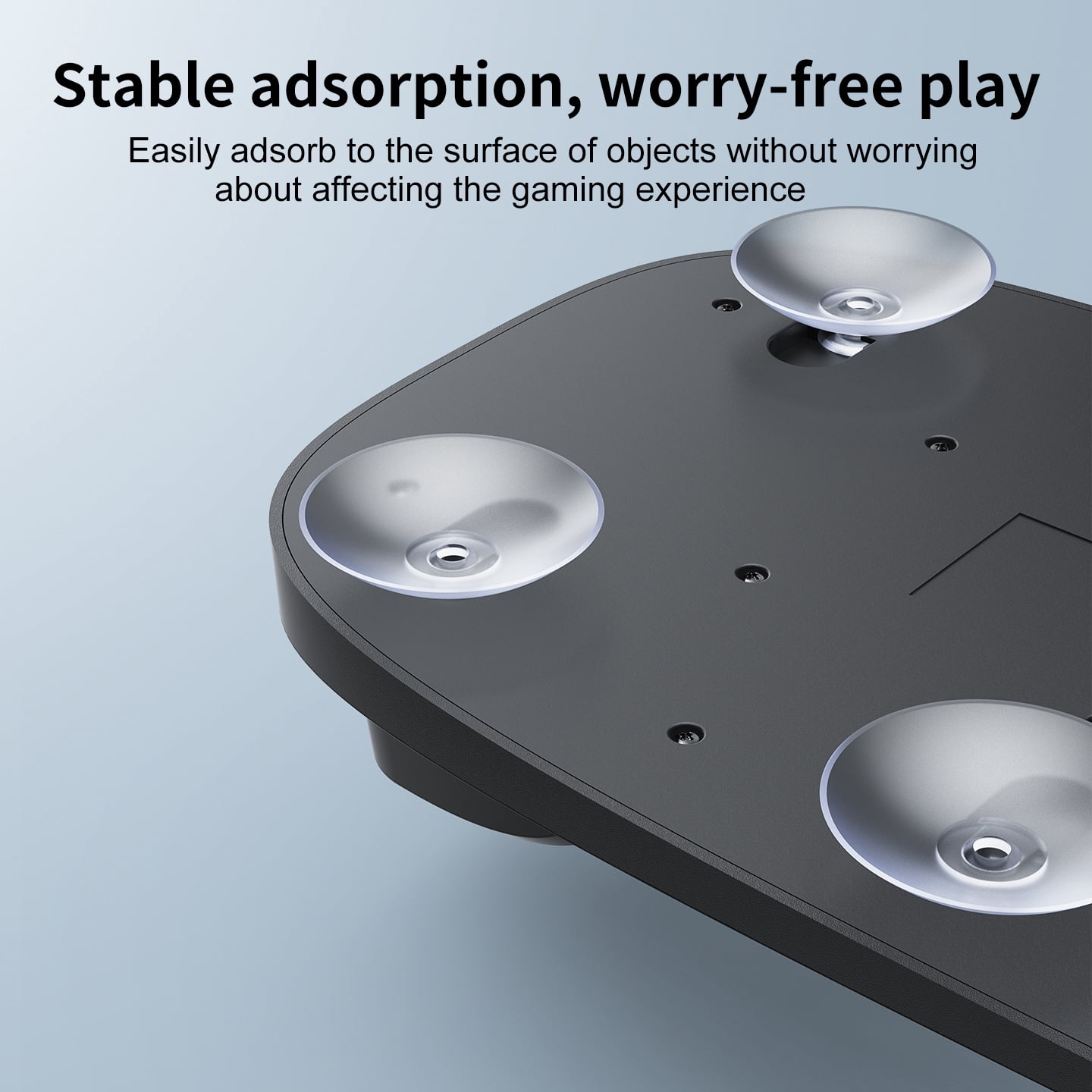 HONCAM PS5 Gaming Racing Wheel Stand for PS5/PS5 Elite Controllers,Steering Wheel Stand with 4 Table Suction Cup for PlayStation 5 Dualsense Controller,More robust and dependable for Immersive Game