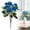 Z1_Blue, variant on 7-Fork Artificial Hydrangea Fake Flower Simulation Silk Hydrangea with Stems Bouquet Arrangement Family Table Centerpiece Wedding Baby Shower Birthday Party Decoration (Red)
