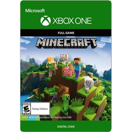 Mojang Minecraft Standard Edition, Microsoft, Xbox One, [Digital Download], (Best Minecraft Seeds For Minecraft Pocket Edition)