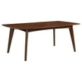 thumbnail image 3 of Malone 7-piece Rectangular Dining Table Set Dark Walnut, 3 of 12