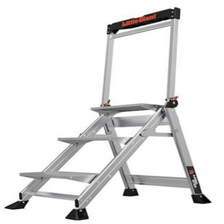 375 lbs 3 ft. x 26 in. Aluminum Step Ladder for Type IAA
