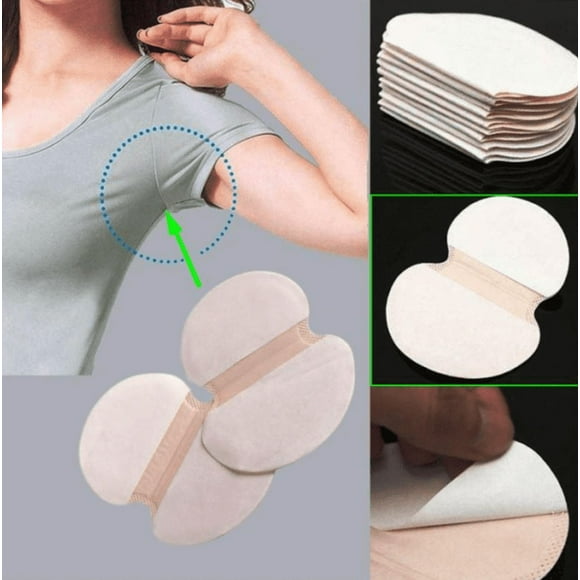 Underarm Sweat Pads, Armpit Sweat Pads for Women and Men 【50 Packs】,Premium Sweat Shield Fight Hyperhidrosis,Disposable Underarm Pads for Sweating Women,Comfortable Unflavored, Non Visible