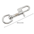 thumbnail image 5 of Advancent Perno desmontable de acero inoxidable, gancho a presión, buceo Flexible, buceo libre al aire libre, ganchos para deportes acuáticos Type2 NO2 Advancent CBP188699, 5 of 5