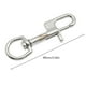 thumbnail image 5 of Yuarrent Perno desmontable de acero inoxidable Gancho a presión Flexible Buceo profundo Al aire libre Deportes acuáticos Ganchos Equipo Gadgets Type2 NO2 Yuarrent CBP188699, 5 of 5