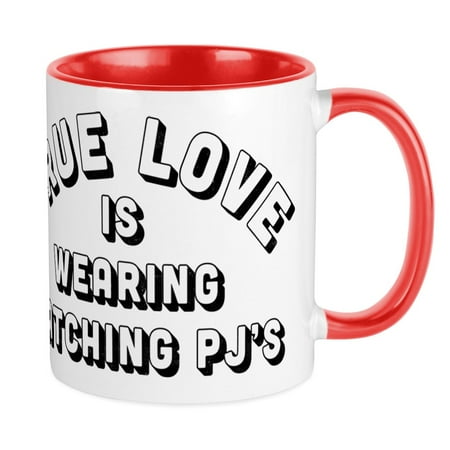 

CafePress - True Love Is Wearing Matching - Ceramic Coffee Tea Novelty Mug Cup 11 oz